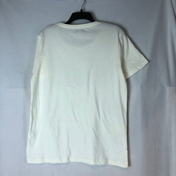 AND NOW THIS Men's Flower Graphic T-Shirt, Ivory, size M.         DC - Picture 4 of 6